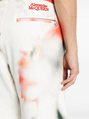 Alexander McQueen Batik-Bermudashorts