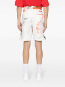 Alexander McQueen Batik-Bermudashorts