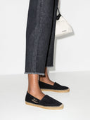 Espadrilles mit Saint Laurent Logo-Stickerei