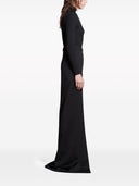 Jupe maxi fendue sur mesure Balenciaga