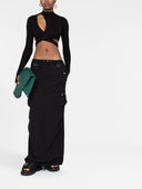 Jupe maxi cargo sur mesure Coperni