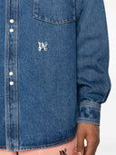 Palm Angels Hemden Blau