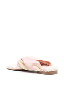 Burberry Karo-String-Sandalen