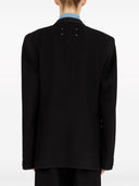 Blazer de un solo botón Maison Margiela con detalle de 4 agujas