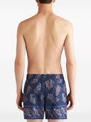 Shorts de banho com estampa paisley Etro