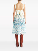 Vestito svasato Etro in broderie anglaise