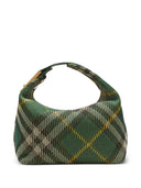 Bolso de hombro mediano a cuadros Burberry
