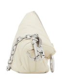 Borsa a spalla in pelle piccola Knight di Burberry