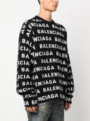 Suéter com logo Balenciaga