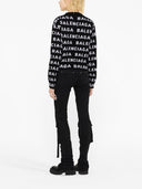 Suéter de lã com logo Balenciaga