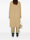 Pantaloni sartoriali in lana con stampa check Burberry