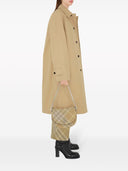 Pantaloni sartoriali in lana con stampa check Burberry