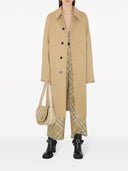 Pantaloni sartoriali in lana con stampa check Burberry