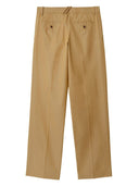 Pantaloni dritti in cotone Burberry