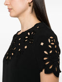 Vestito corto in cotone ricamato Ermanno Scervino