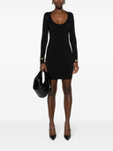 Saint Laurent Décolleté Minikleid