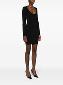 Saint Laurent Décolleté Minikleid