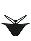 Braguitas de bikini con tiras y placa Medusa de Versace