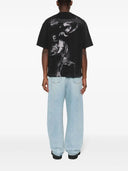 Off White T-shirts and Polos Black Off White