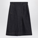 Victoria Beckham Dark blue denim skirt