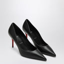 Scarpins Miss Z Christian Louboutin em couro preto