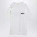 Fear of God Essentials White cotton T-shirt with logo