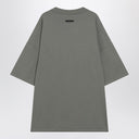 T-shirt in cotone anni '90 color muschio Fear of God Essentials