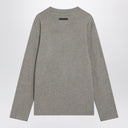 Fear of God Essentials top grigio in misto cotone
