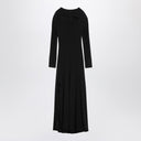 Victoria Beckham Black viscose dress with cut-out