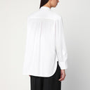 Camisa blanca de algodón orgánico Victoria Beckham