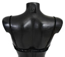 Sleek Black Mesh Balconcino Bra - Allure Absolue
