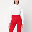 Camisa de popelina de algodón blanca Vivienne Westwood