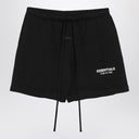 Pantalones cortos negros Fear of God Essentials con logotipo