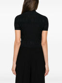 Balenciaga Jacquard Logo Croptop