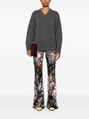 Pantaloni con stampa floreale Etro