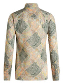 Etro Patchwork-Print Popeline-Hemd