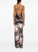 Etro bedrucktes Chenille-Maxikleid