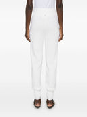 Pantaloni lavorati a maglia in lana Chloé