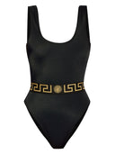 Versace Medusa scoop-neck swimsuit