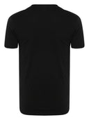 Camiseta de algodão com estampa Medusa Versace