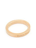 Anel de banda com logo gravado Maison Margiela