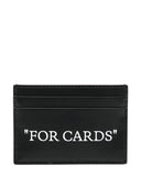 Off White Wallets Black