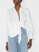 Рубашки JACQUEMUS белые