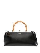 Jil Sander Goji bamboo-handle leather bag