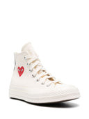 Comme Des Garcons x Converse Sneakers PLAY Chuck 70 "Creme"