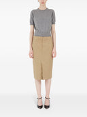 Saia midi de cintura alta Maison Margiela