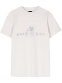 Camiseta Balenciaga com logo