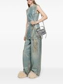 Vestido de denim revestido Acne Studios