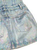 Vestido de denim revestido Acne Studios