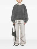 Felpa con etichetta logo Acne Studios